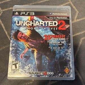 Uncharted 2 Among Thieves PS3 Video Game